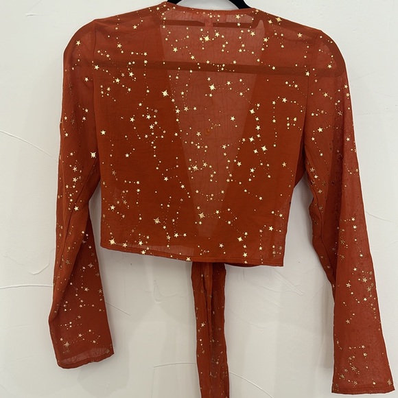 Wild gringa tie top - Picture 3 of 5